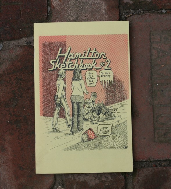 Hamilton Sketchbook #2, David Collier, Hamilton, Ontario, graphic novel