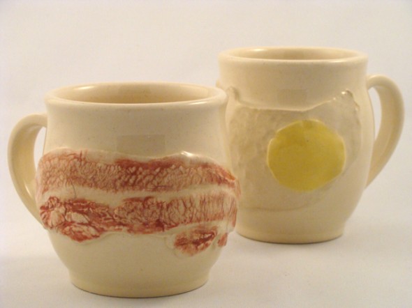 bacon egg potery, by breand and butter pottery, summer craft fair, Hamiton, James St. North